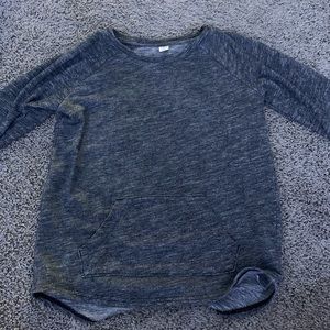 Light gray sweatshirt